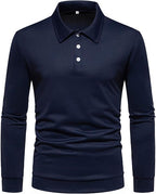 Men's Long Sleeve Polo Shirt