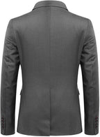 Men's Slim Fit One-Button Blazer