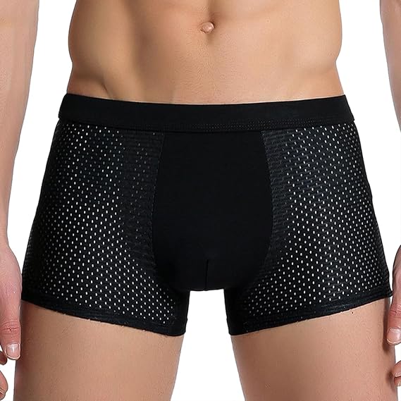Men's Boxer Briefs 3-Pack with Fly Opening