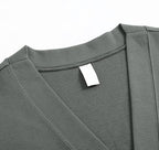 Men's Knitted V-Neck Button Vest