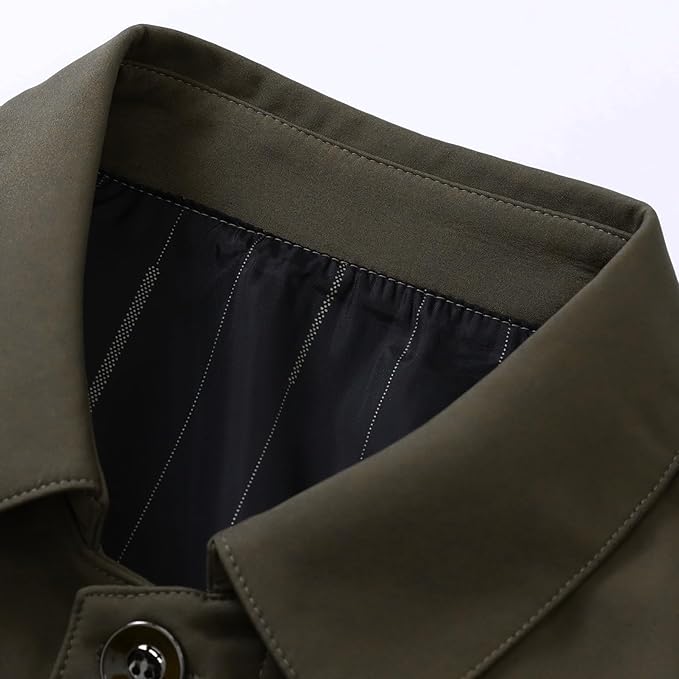 Men's Lightweight Button Placket Jacket