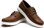 Men's Slip-On Leather Loafer Shoes