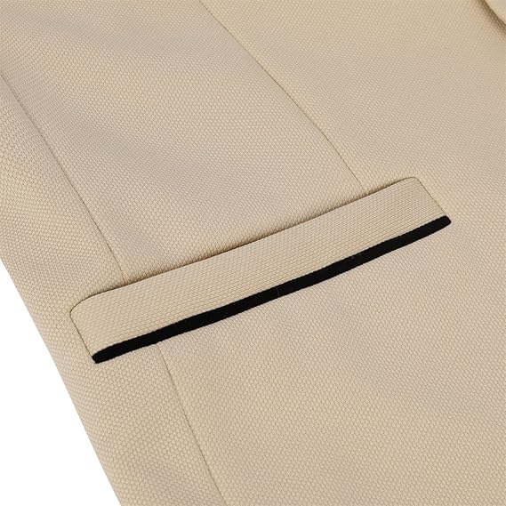 Men's Stretch Blazer Slim Fit Suit Jacket