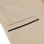 Men's Stretch Blazer Slim Fit Suit Jacket
