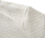 Men's Long Sleeve Quarter-Zip Polo Shirt