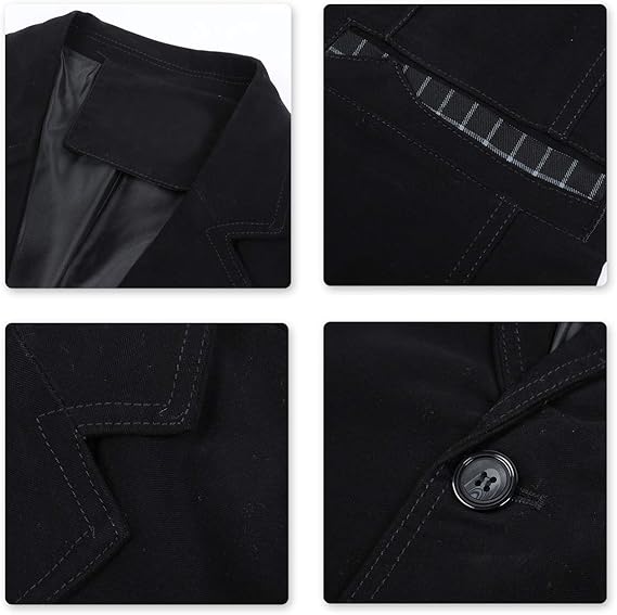 Men's Slim Fit Casual Blazer Jacket