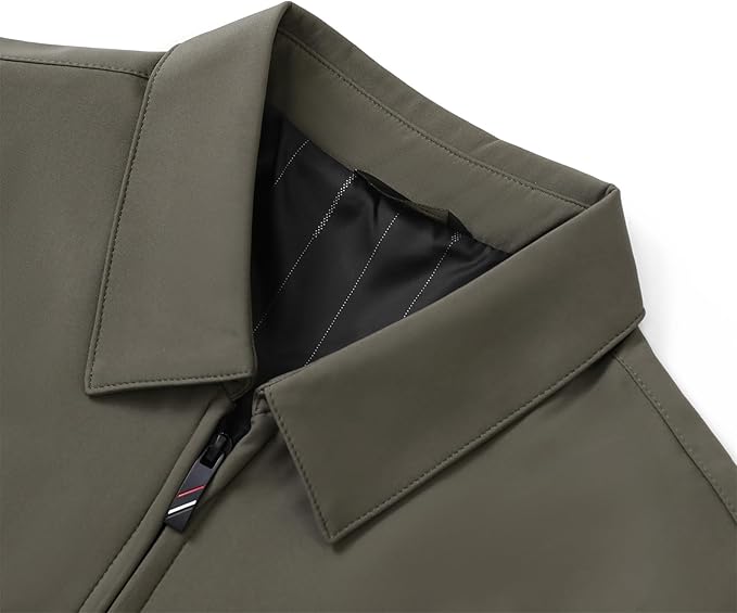 Men's Lightweight Zip-Up Bomber Jacket