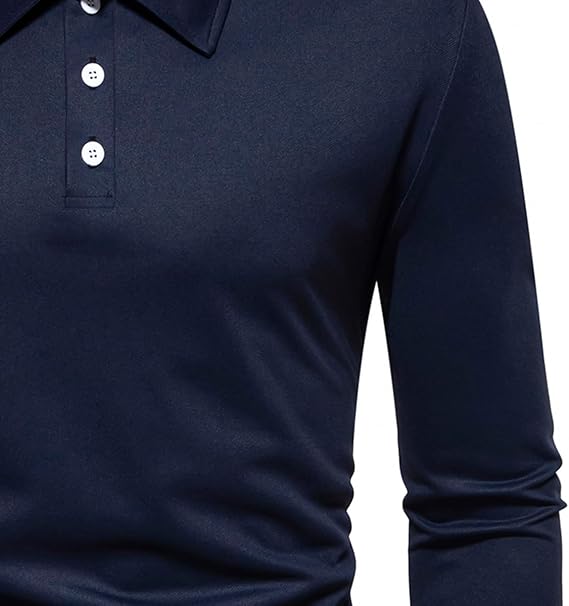 Men's Long Sleeve Polo Shirt