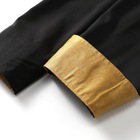 Men's Long Sleeve Contrast Shirt