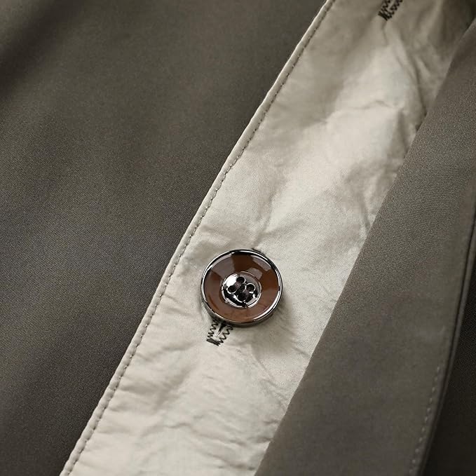 Men's Lightweight Button Placket Jacket