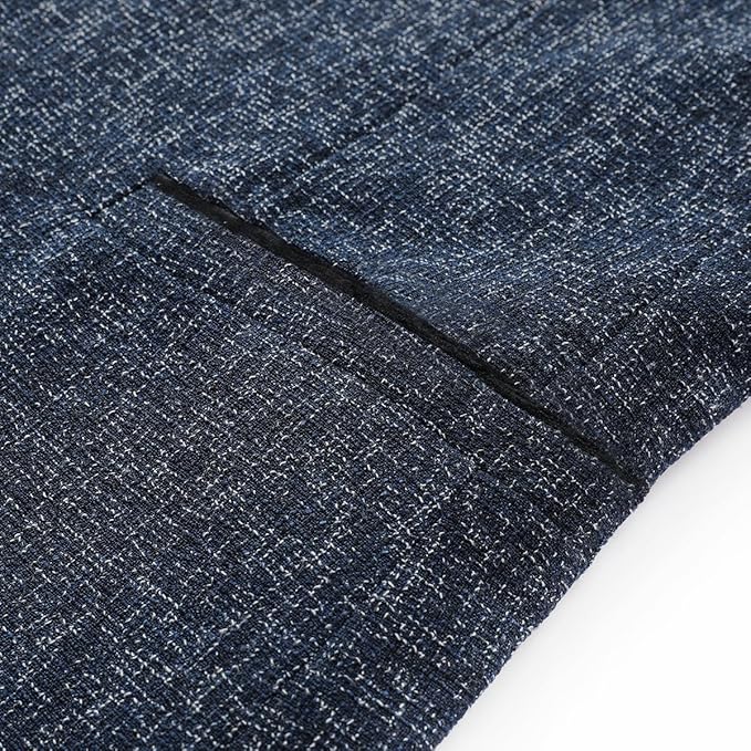 Allthemen Men's Jacket Sporty Cotton Blazer Slim Fit Modern Jacket Casual Suit Jacket for Men
