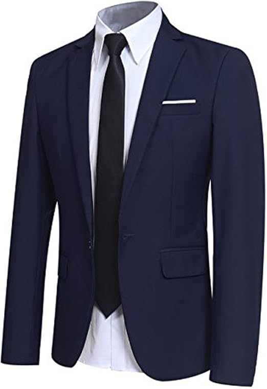 Men's Slim Fit Blazer Suit Jacket