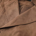 Men's Faux Leather Stand-Up Collar Vest