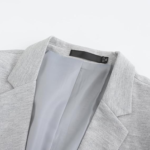 Men's Stretch Cotton Blazer – Slim Fit Sport Jacket