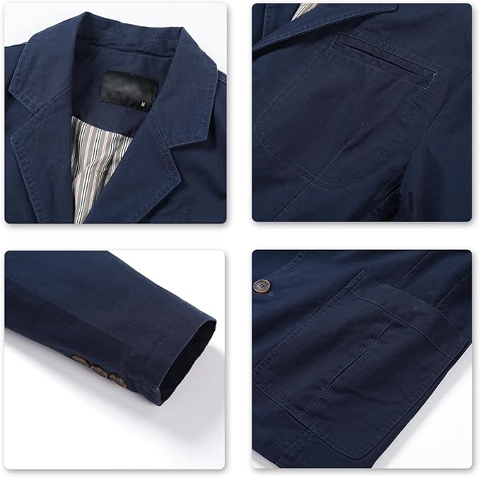 Men's Slim Fit Blazer Jacket