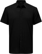 Men's Short Sleeve Button-Down Shirt