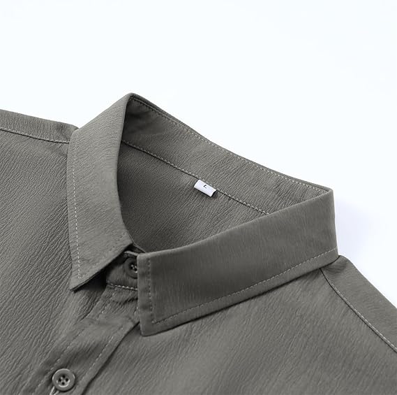 Men's Short Sleeve Button-Down Shirt