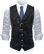 Men's Jacquard Suit Vest