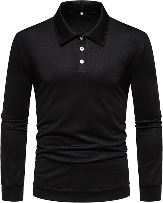 Men's Long Sleeve Polo Shirt