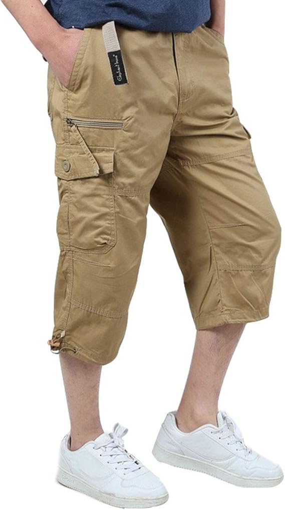 Men's Cargo Shorts with Belt