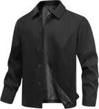 Men's Lightweight Button Placket Jacket