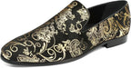 Men's Embroidered Loafer Shoes