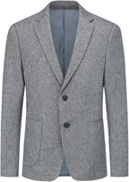 Men's Tweed Striped Blazer