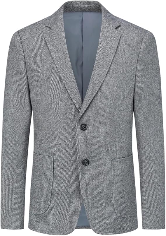 Men's Tweed Striped Blazer