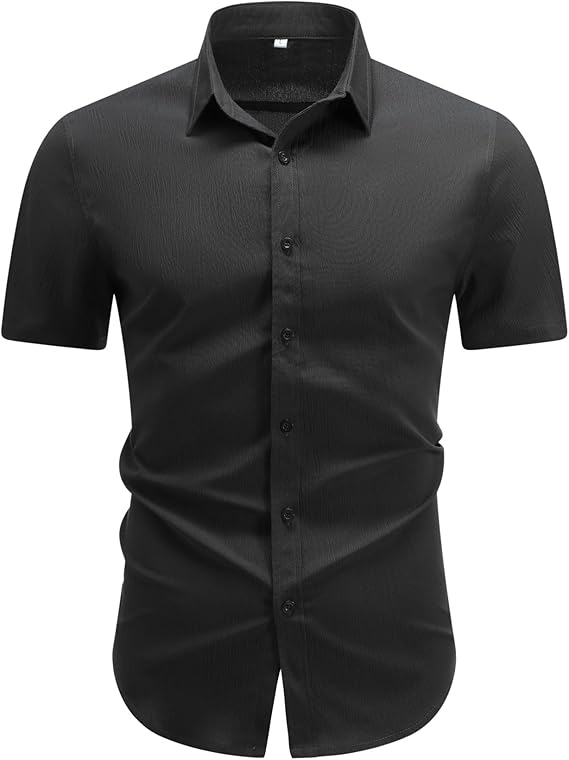 Men's Short Sleeve Button-Down Shirt