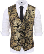 Men's Jacquard Suit Vest