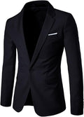 Men's Slim Fit One-Button Suit Jacket