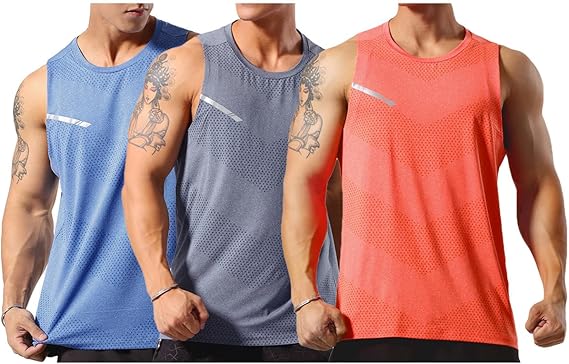 Men's Sleeveless Sports Tank Top