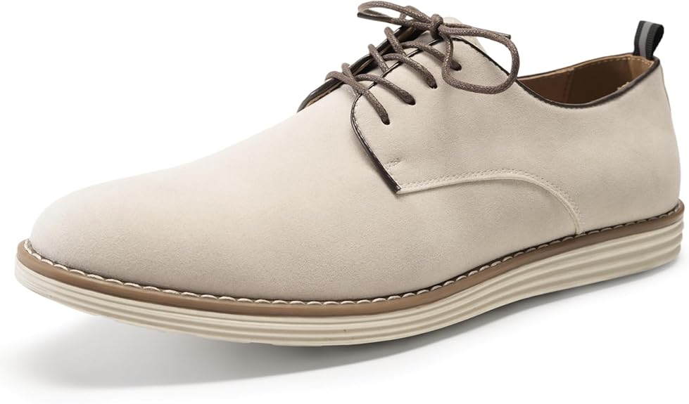 Men's Suede Lace-Up Casual Trainers