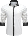 Men's Long Sleeve Contrast Shirt