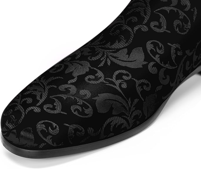 Men's Embroidered Loafer Shoes