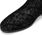 Men's Embroidered Loafer Shoes
