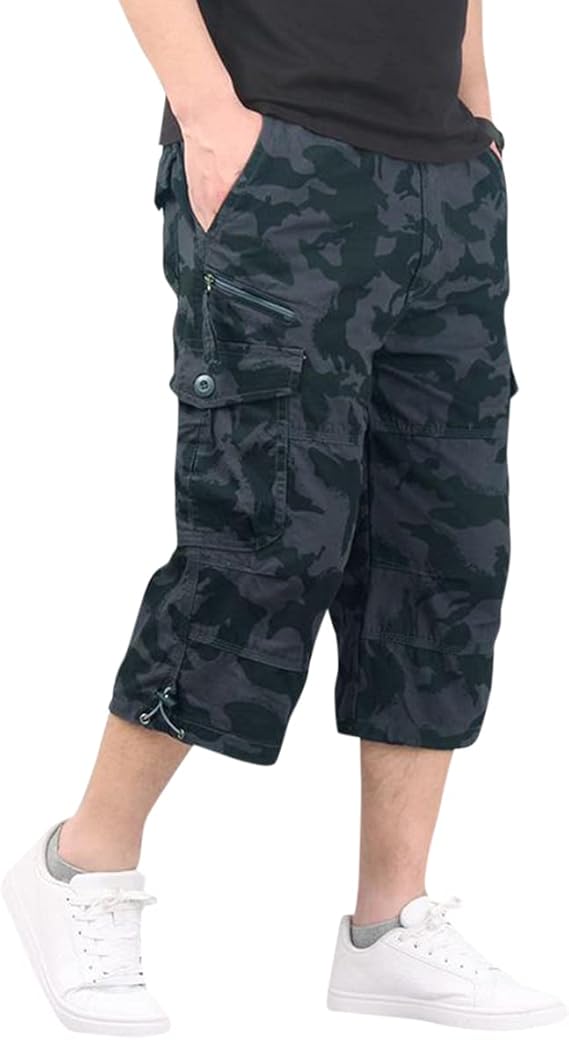 Men's Cargo Shorts with Belt