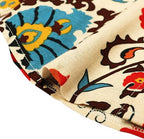 Men's Long Sleeve Paisley Print Linen Shirt