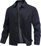 Men's Lightweight Button Placket Jacket