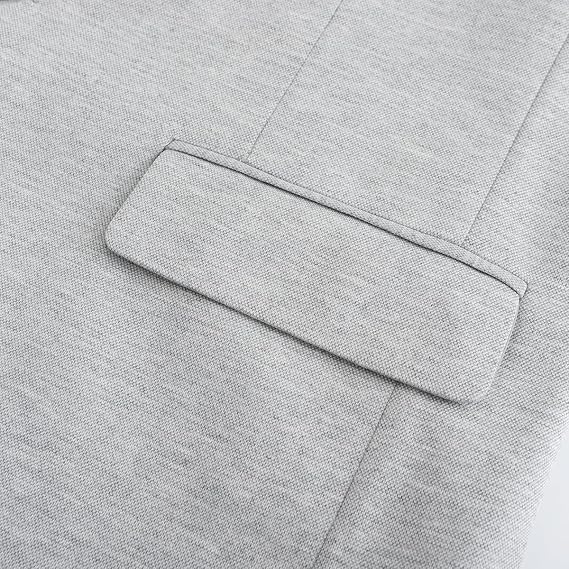 Men's Stretch Cotton Blazer – Slim Fit Sport Jacket