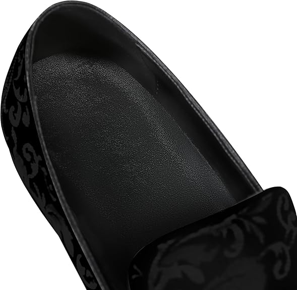 Men's Embroidered Loafer Shoes