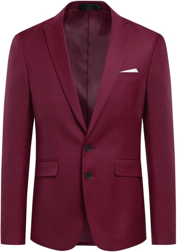 Men's Slim Fit Suit Jacket