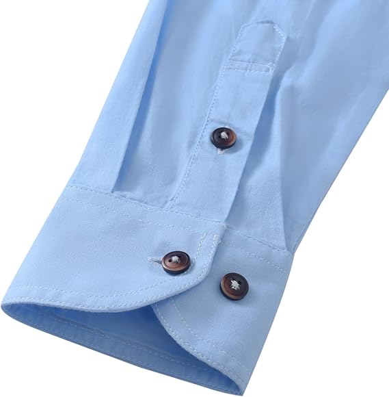 Men's Long Sleeve Cotton Denim Shirt