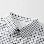 Men's Long Sleeve Casual Shirt – Plaid & Stripe Patterns