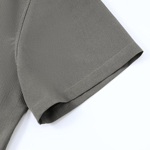 Men's Short Sleeve Button-Down Shirt