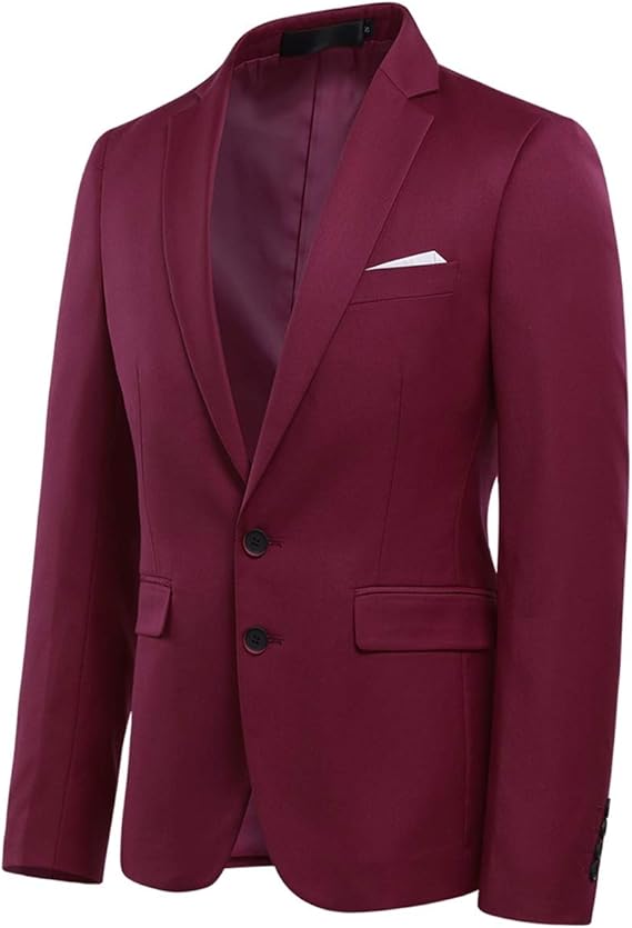 Men's Slim Fit Suit Jacket
