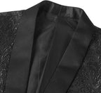 Men's Slim Fit Jacquard Blazer