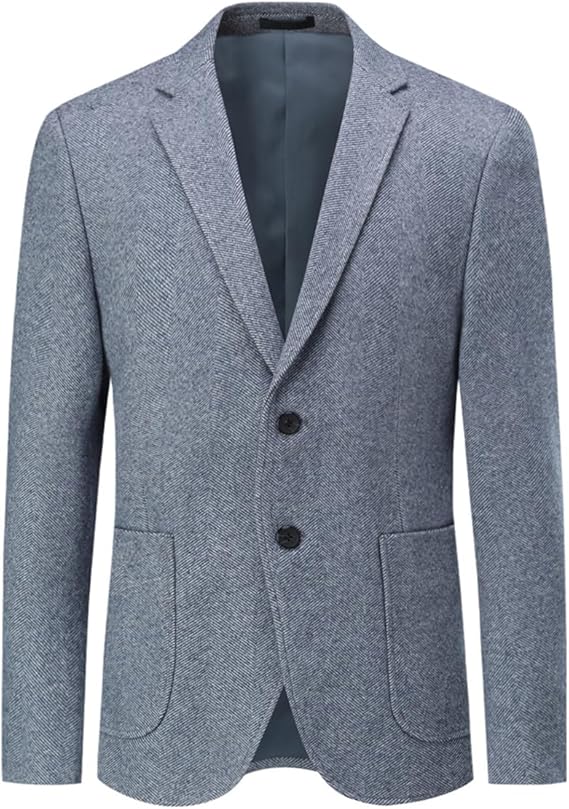 Men's Tweed Striped Blazer