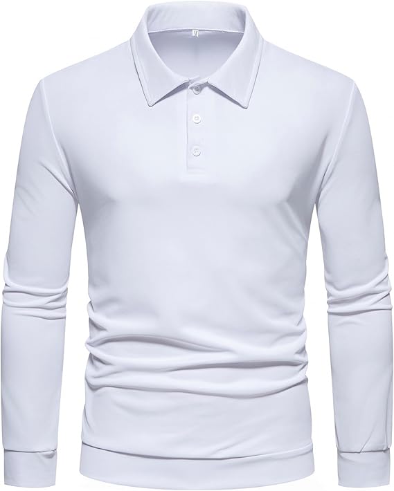 Men's Long Sleeve Polo Shirt
