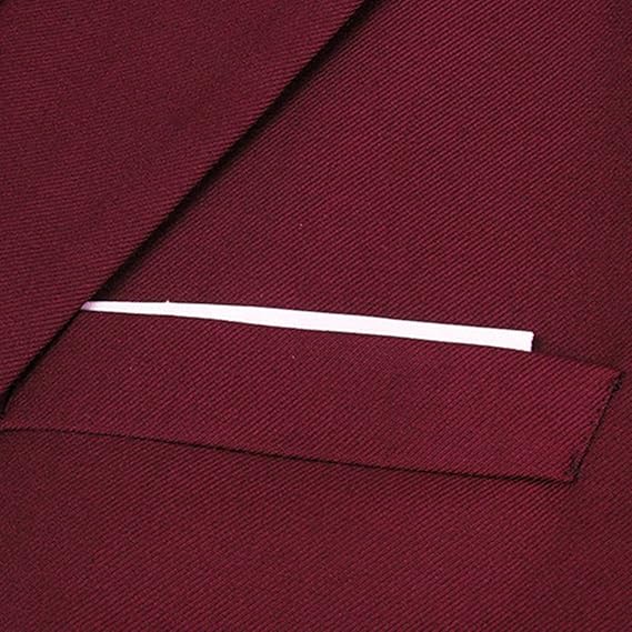Men's Slim Fit One-Button Suit Jacket